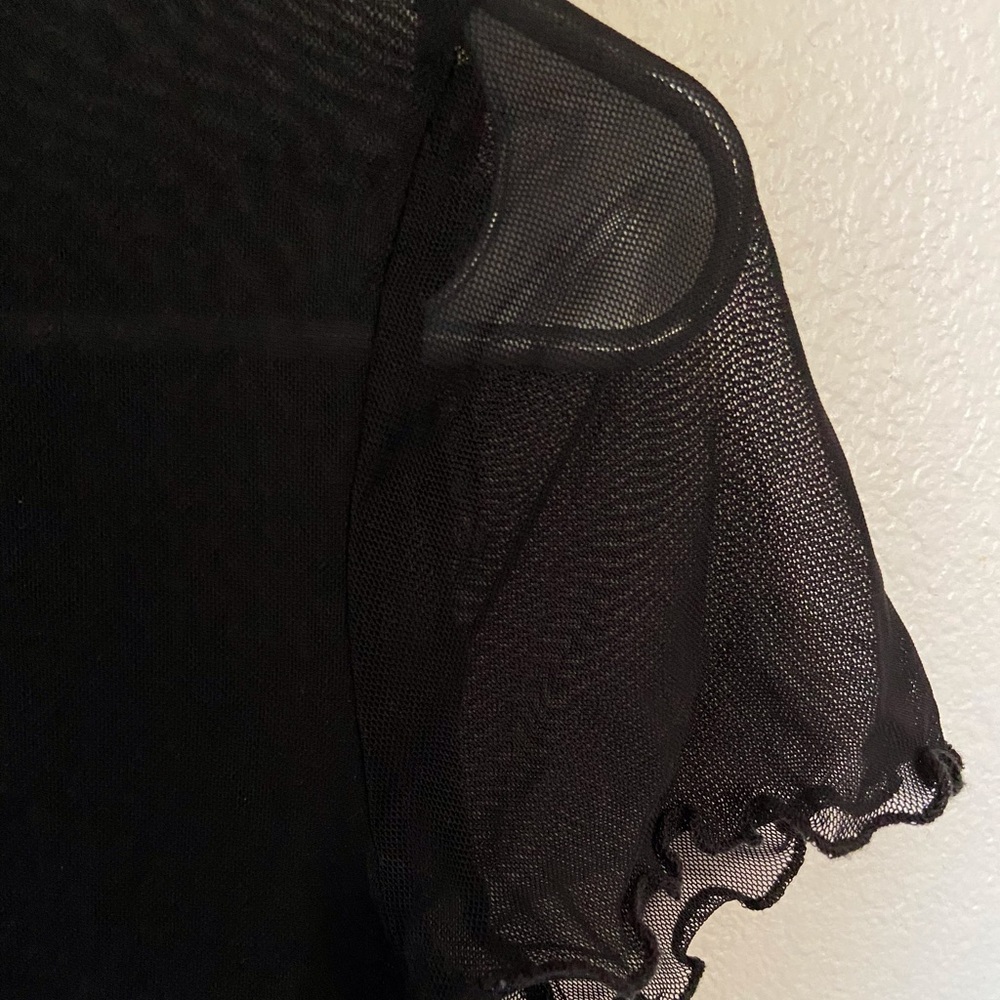 Mesh black tee - Picture 3 of 3